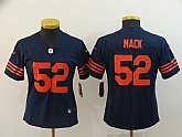 Women Nike Bears 52 Khalil Mack Navy Throwback Vapor Untouchable Limited Jersey,baseball caps,new era cap wholesale,wholesale hats